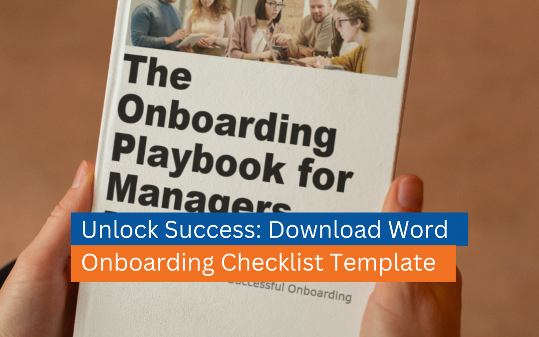 Unlock Success: Download Onboarding Checklist Template Word File
